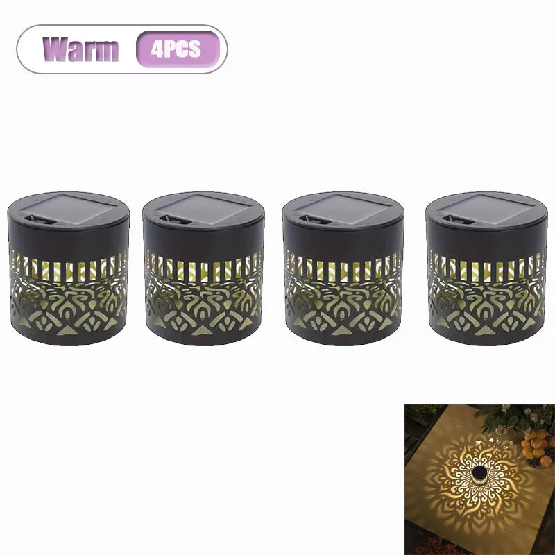 Solar Mandala Wall Lantern