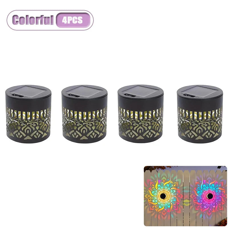 Solar Mandala Wall Lantern