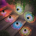 Solar Mandala Wall Lantern